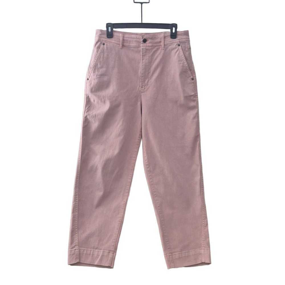 Gap Women's Barrel Khakis High Rise Size 10 Pink